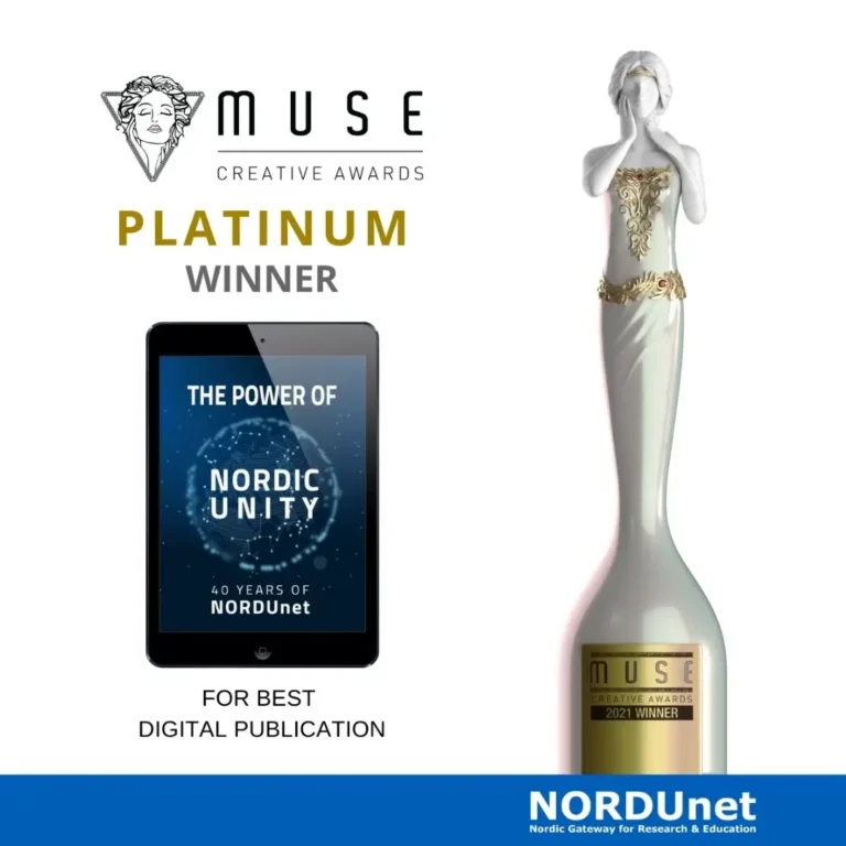 NORDUnet eBook Muse Awards graphic