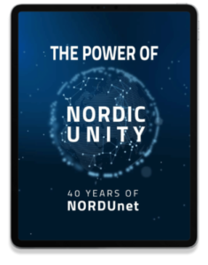 The Power of Nordic Unity - 40 Years of NORDUnet Book Cover