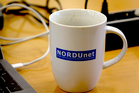 Nordunet coffee mug